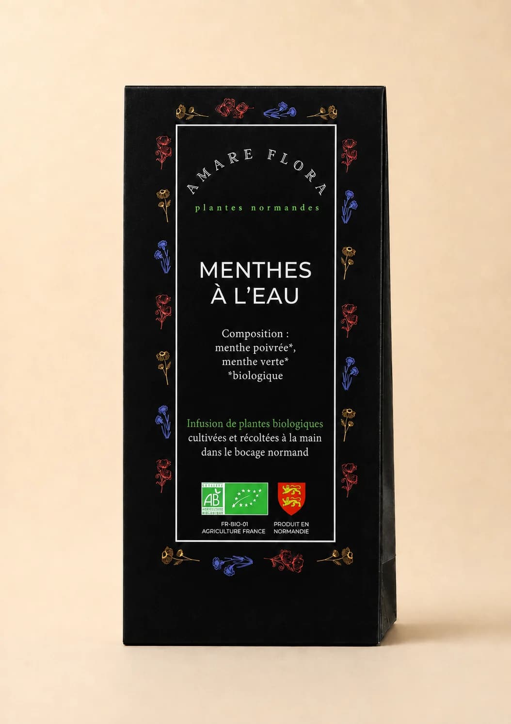 Menthes à l'eau — l'étui